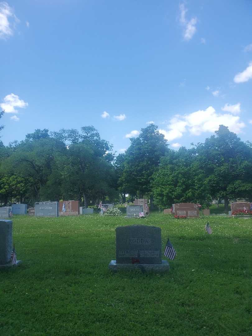 Samuel Rodda's grave. Photo 2