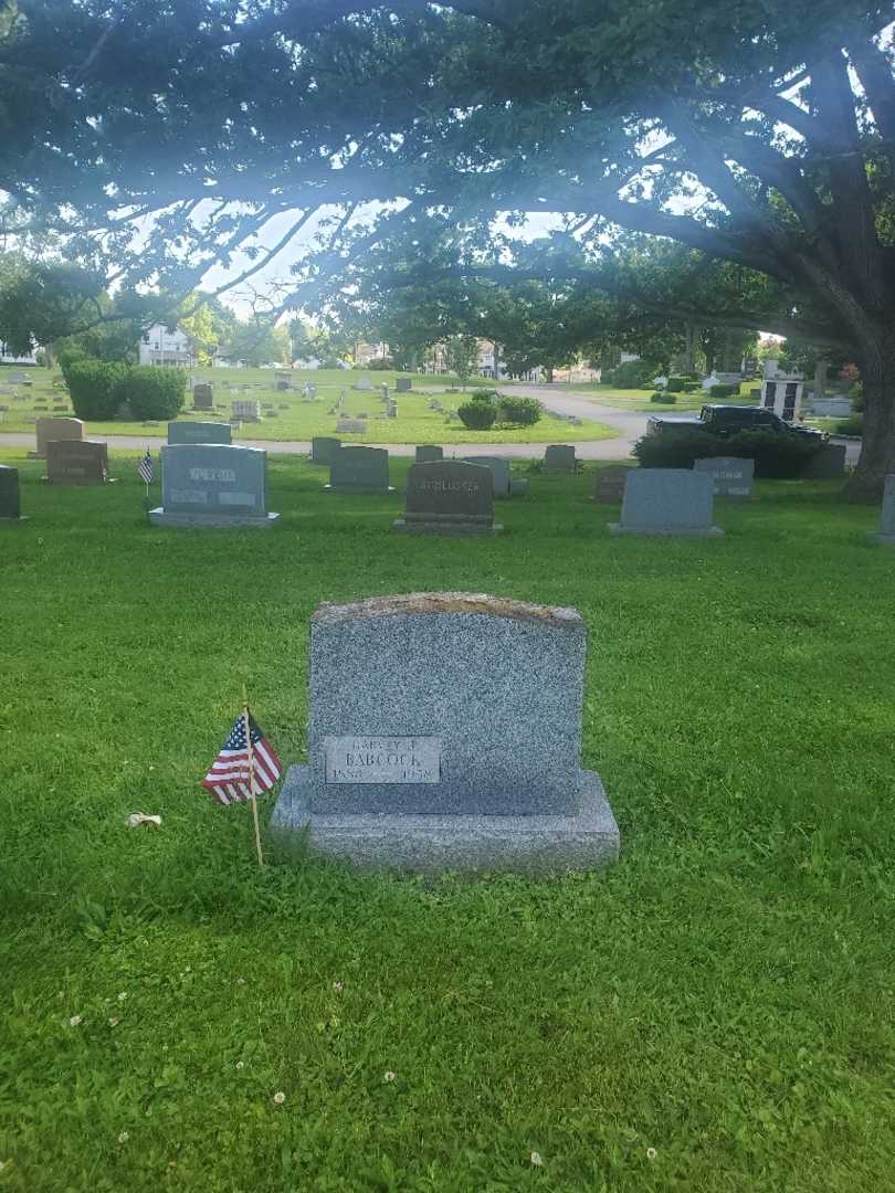 Harvey J. Babcock's grave. Photo 3