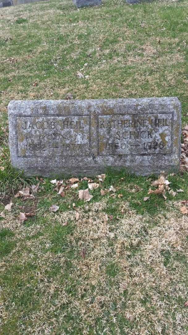 Flora H. Schick Jackson's grave. Photo 1
