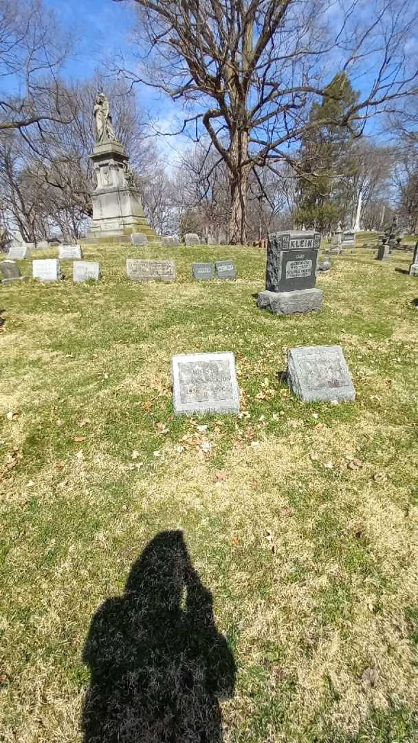 Flora H. Schick Jackson's grave. Photo 2