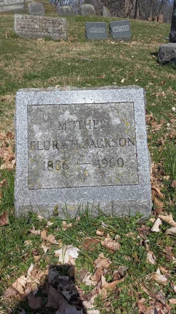 Flora H. Schick Jackson's grave. Photo 4