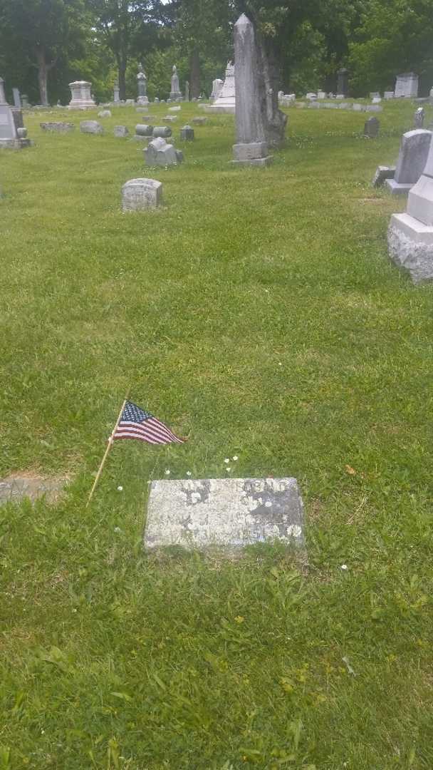 Anna M. Theobald's grave. Photo 2