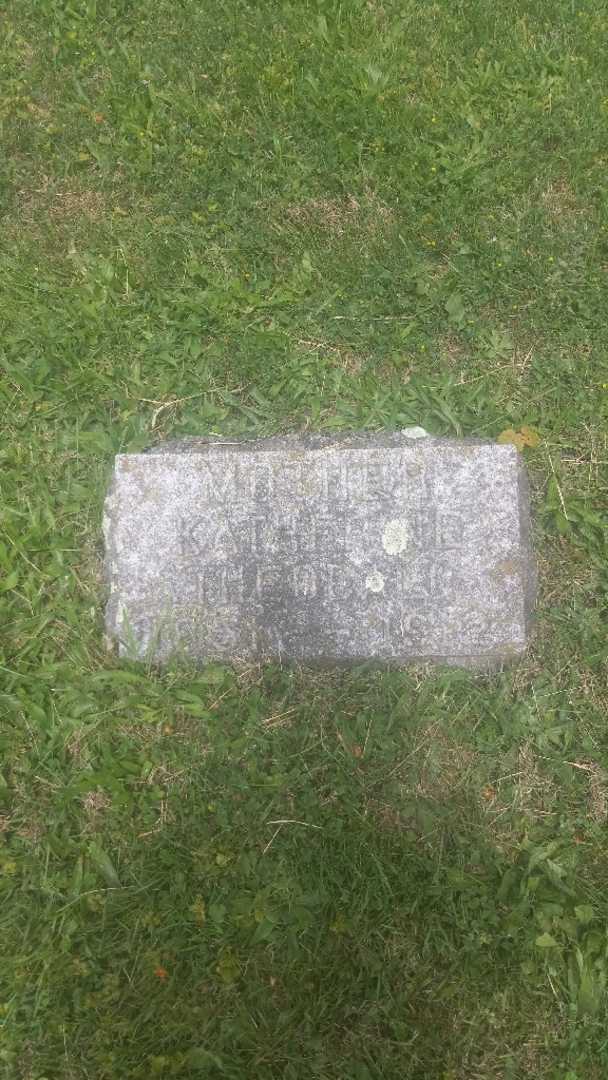 Katherine Theobald's grave. Photo 3
