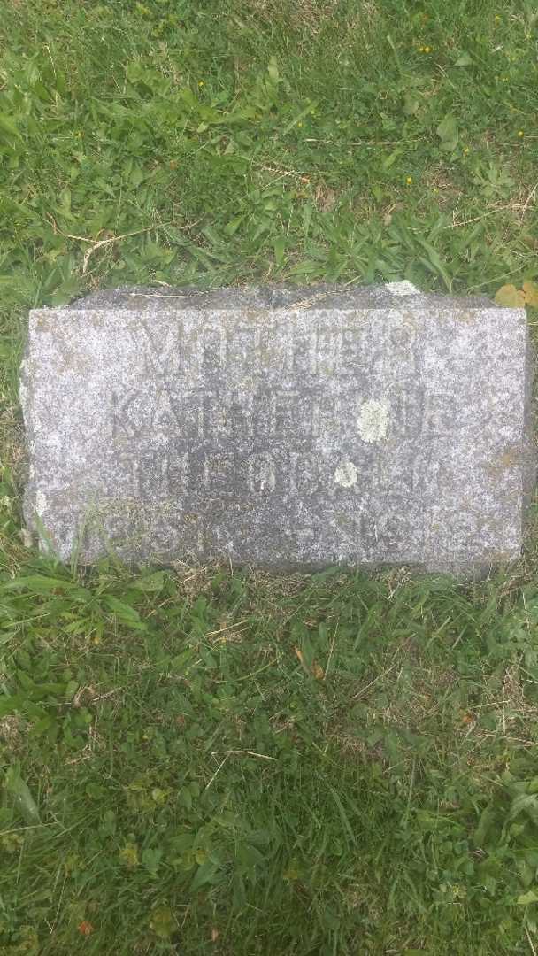 Katherine Theobald's grave. Photo 4