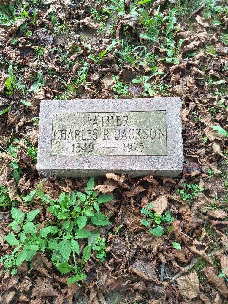 Charles Russell Jackson's grave. Photo 2